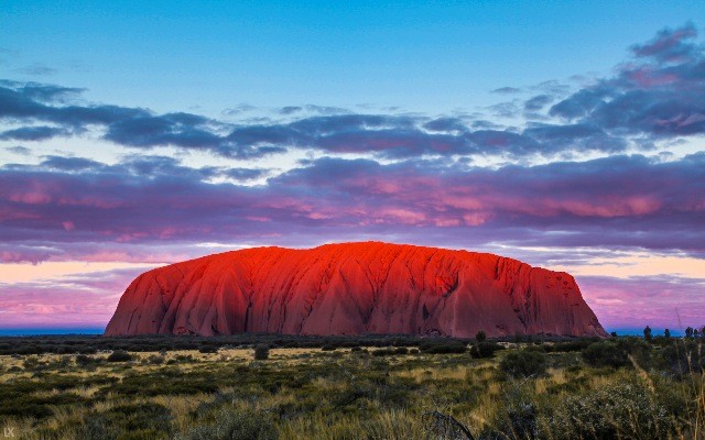 uluru_sunset
